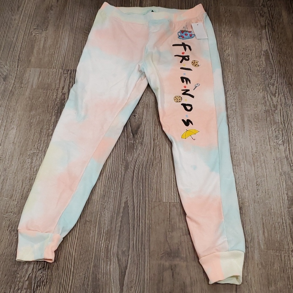 Friend's Tie Dye Leggings Size Medium 7/8
